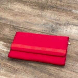 LESPORTSAC Red Nylon Full Size Wallet